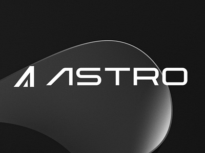 ASTRO Logo dribbble logo typography vector