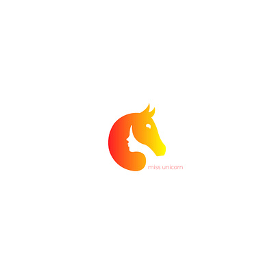 Miss Unicorn Logo Design branding logo