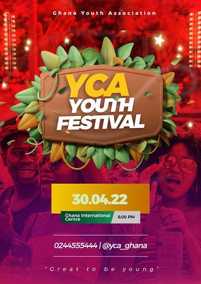 YCA YOUTH FESTIVAL | FLYER SAMPLES DEVELOPED flyer graphic design