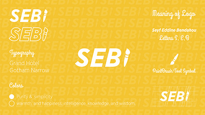 SEB brand branding design designer graphic design identity illustrator logo maker براند تصميم شعار