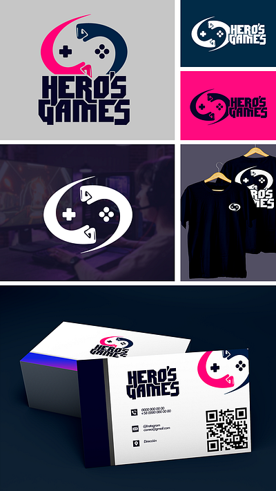 Logo Hero's Games