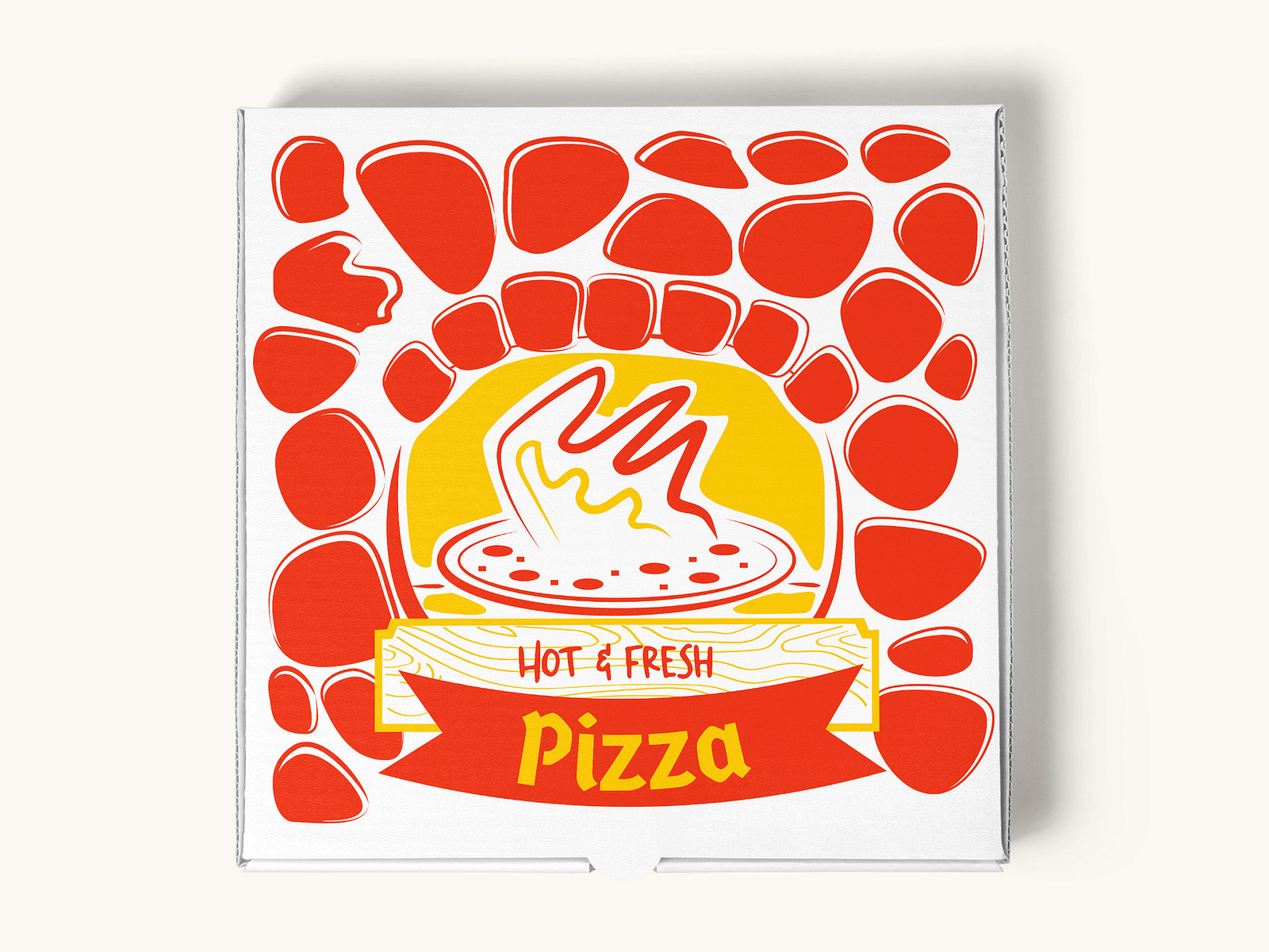 Generic Pizza Box by Richard Mullins on Dribbble