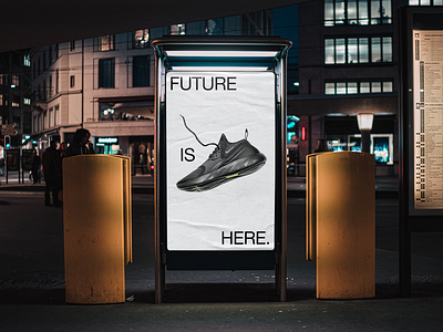 Night Poster Mockup advertising advertising mockup branding campaign design helvetica minimal mockup mockups night poster mockup nike ooh outdoor poster outdoor poster mockup poster poster design poster mockup