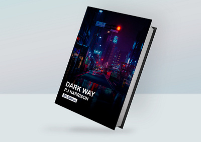 Dark Way -Book Cover book cover design cover design graphic design