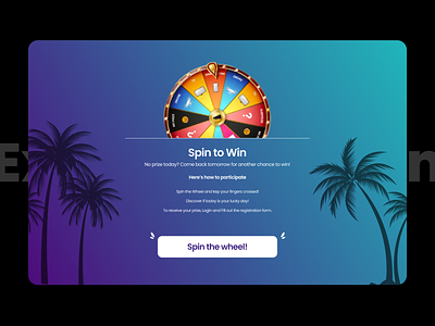 SPIN WHEEL GAME - Chrome Extension UI chrome extension design chrome extension ui design extension ui game ui illustration logo spin game ui spin wheel game ui ui design uiux uiux design web design web ui website design