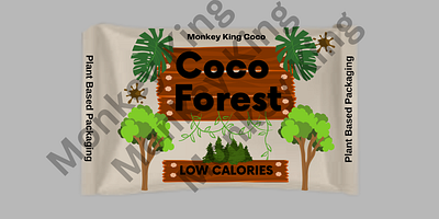 Coco Forest Chocolate Bar Design design