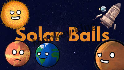 Solar Balls Banner Submission branding design graphic design illustration logo