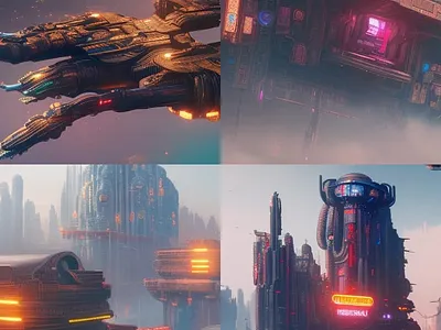 the far future 3d branding design drawing graphic design illustration ui ux vector