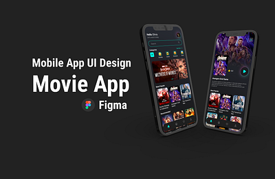 Movie Mobile App UI Design ui ui design ui ux uidesign uiux user experience user interface ux ux design uxdesign uxui