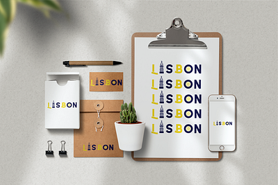 Lisbon City Logo - Logo Design app branding design graphic design illustration logo typography ui ux vector