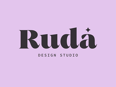 Ruda Design Studio Branding branding design leeseul logo