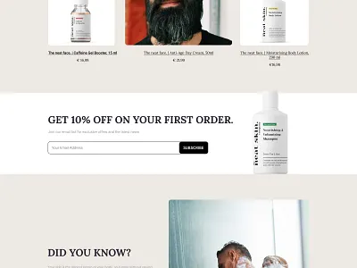 the neat skin. company | WordPress - Theme | Webnotix beauty cosmetic cosmetic products ecommerce landing landing page shop skin skin care store web website