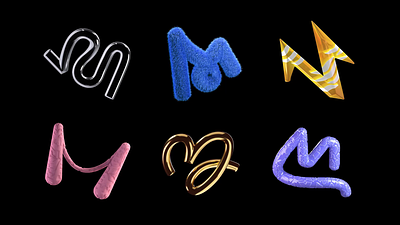 Mischief Capital - All Logos 3d animation branding c4d design logo motion graphics