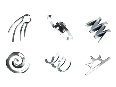 Mischief Capital - All Elements 3d branding c4d design illustration logo