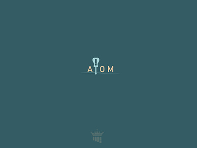 Atom Logo Design designthinking