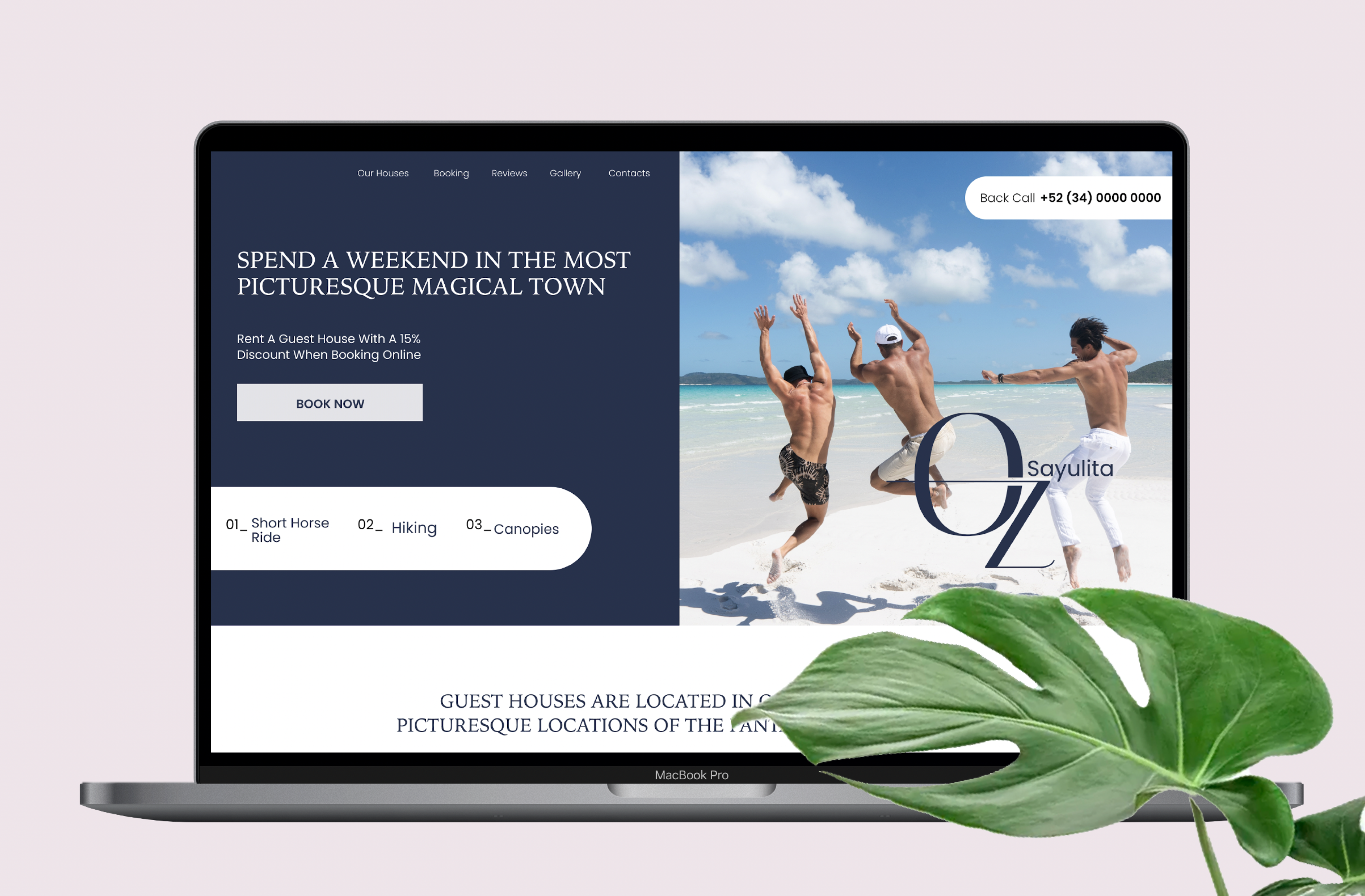 LANDING PAGE / HOTEL brand and identity branding design hotel hotels landingpage logo page ui ux web webdesign