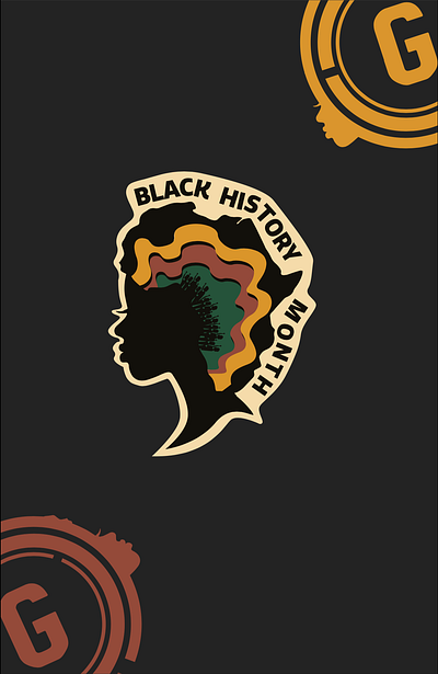 Black History Month black black history month design graphic design green history illustration month vector yellow