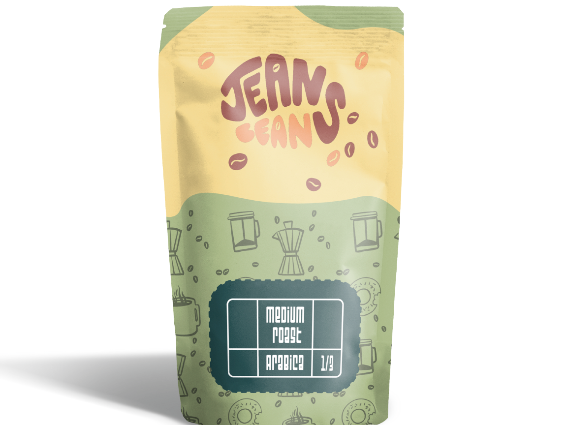 Jeans Beans Branding Identity/packaging design by Jeanine Hasty on