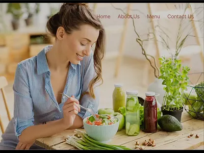 Fresh Bites design designer figma ui uidesigner webdesing website