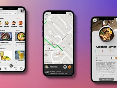 Food Delivery App - HungryTime app branding clean delivery design design exploration drink food food delivery graphic design hungry illustration indonesian logo mobile ui ux vector western