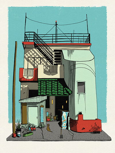 Corner Store illustration
