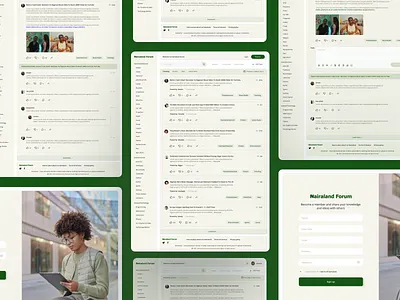 Nairaland Forum design figma homepage redesign sign in page u ui ui ux ui design uidesign uiux ux web view website