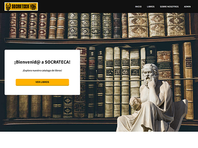 SOCRATECA (DEMO v1.0) app books design logo prototipo python ui ux web