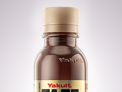 Yakult TAFF MAN 3DRender - 100% CGI 3d 3d packshot advertising blender cgi cycles packaging packshot product render still render yakult