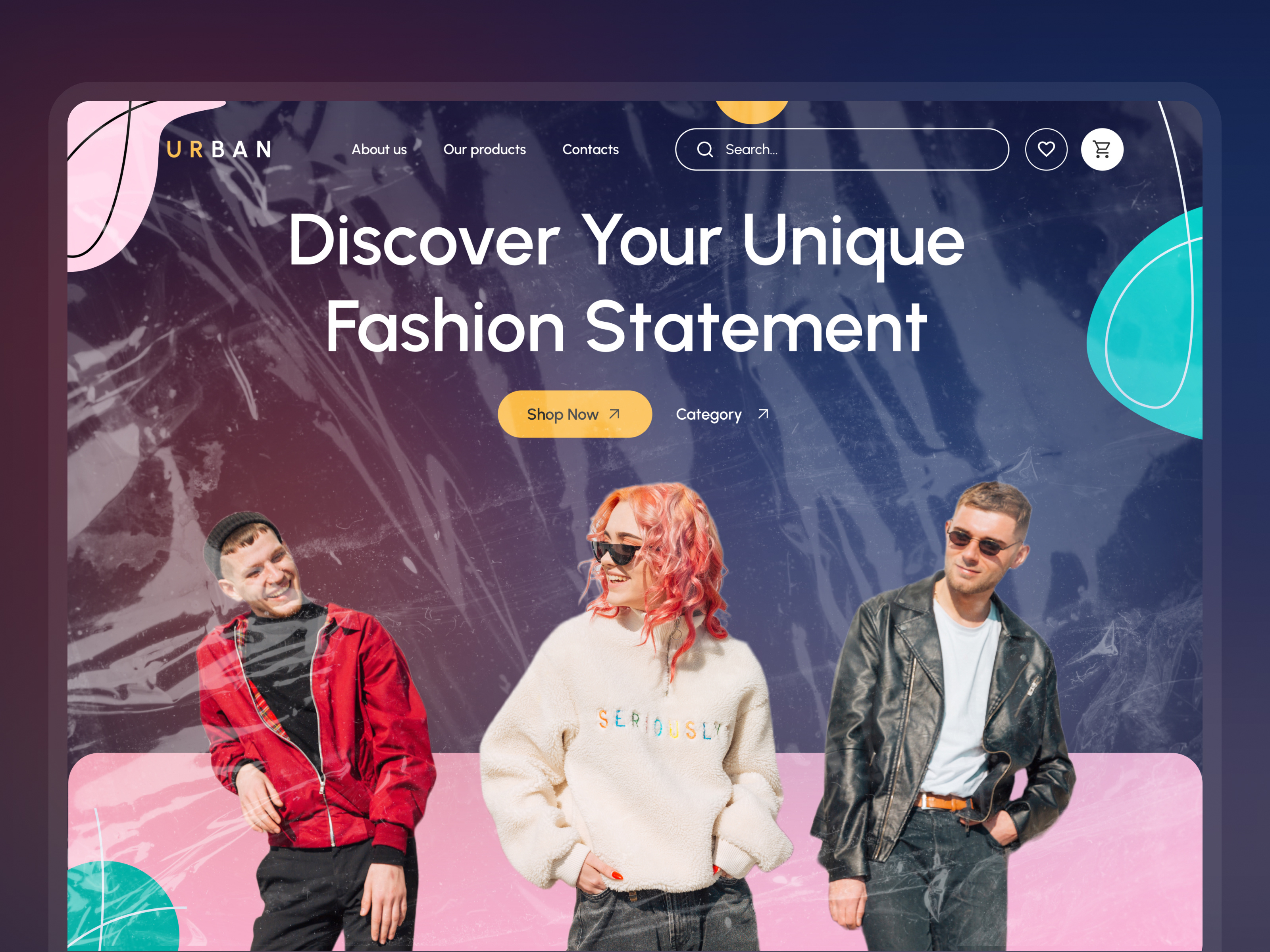 Example of Ecommerce Website Design