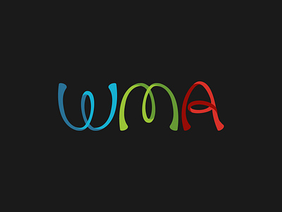 WMA design graphic design illustration logo vector