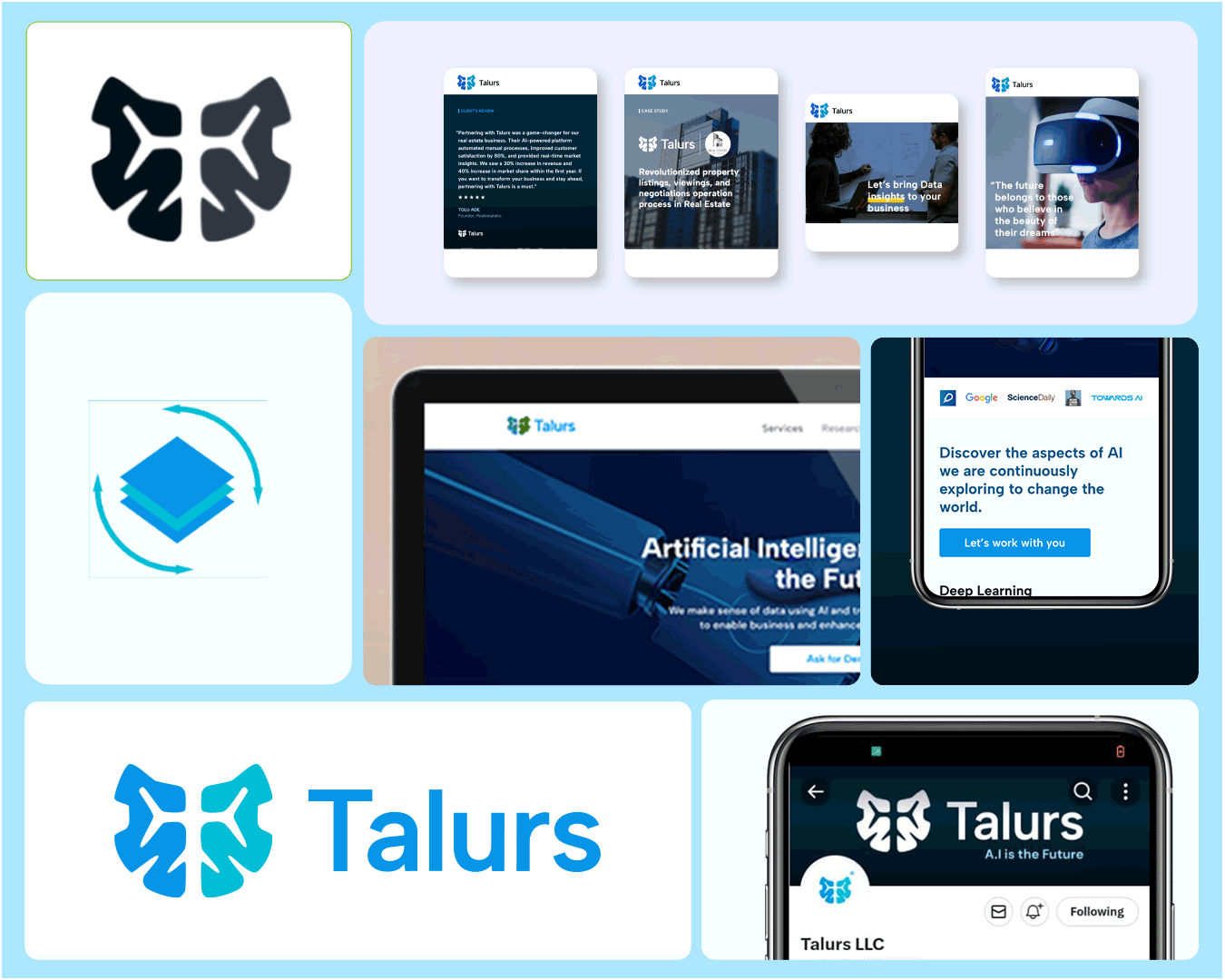 Talurs akoredeidris animation branding figma graphic design interaction logo ui uiux vector website