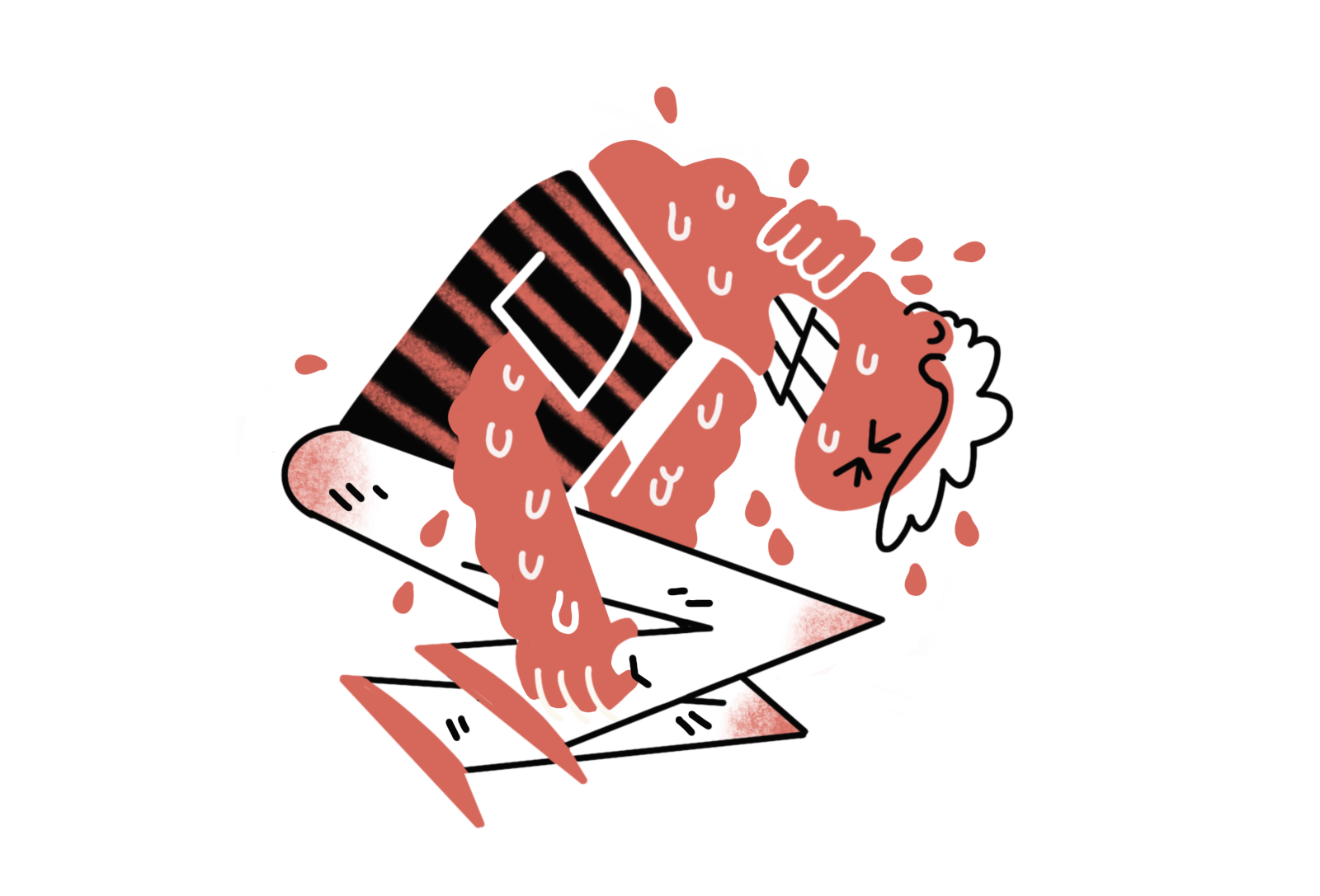 anxiety-makes-my-skin-crawl-by-darrin-stephens-on-dribbble