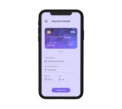 Credit Card Checkout app design figma graphic design mobile app product design ui
