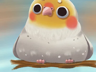 Chubbie bird bird cartoon chubby cute