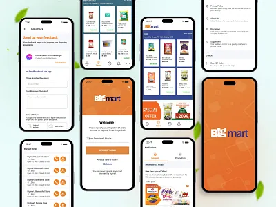 Big Mart App Nepal app ui bigmart bigmart app ui