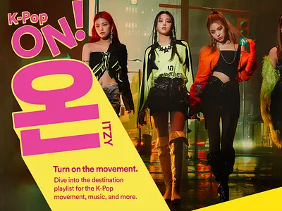 Spotify K-pop On! kpop on spotify spotify k pop on