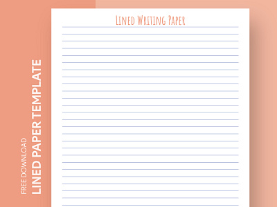 Lined Writing Paper Free Google Docs Template classroom college docs document education elementary google handwriting letter lined note notepaper paper preschool print printing school stationery template templates