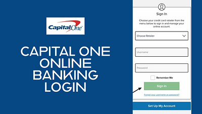 Capital One Login - Capital One Credit Cards, Bank, and Loans capital one login