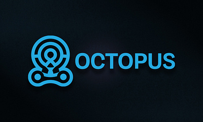 Octopus Modern Logo Design tamplte