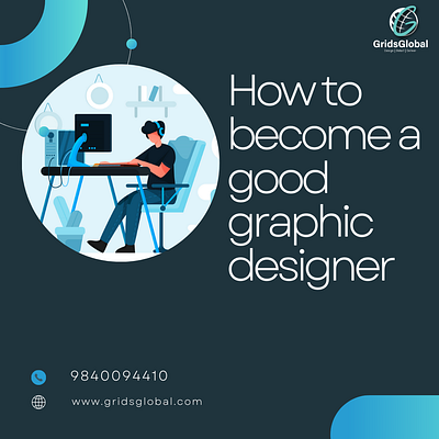 How to become a good graphic designer 3d animation branding graphic design logo motion graphics