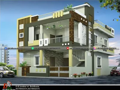 Draw architectural 2d floor plan 3d design design exterior floor plan