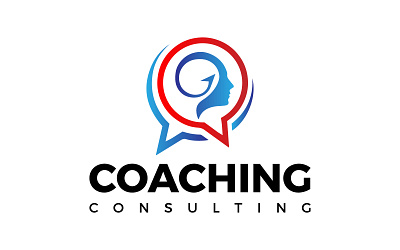 Brain Coaching Consulting Logo Design coaching creative logo
