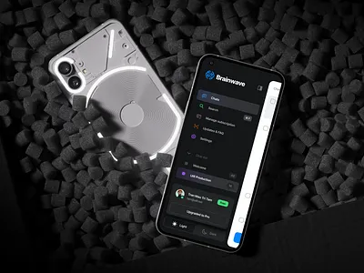 Brainwave – AI UI Kit – Mobile version ai chat app ai ui kit app design chat app chatgpt chatgpt figma chatgpt figma ui kit chatgpt on mobile chatgpt ui kit clean minimal mobile design mobile menu sidebar ui ui design ui8 ux ux design web design