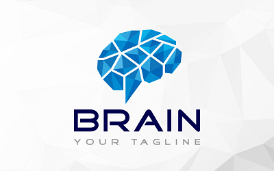 Artificial Intelligence Brain Technology Ai Logo Design artificial brain intelligence logo