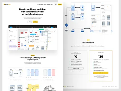 UX Stack Guru Landing Page guru hero landing landing page minimal minimalistic pricing simple simplified ui ux ux process ux stack guru web web design website