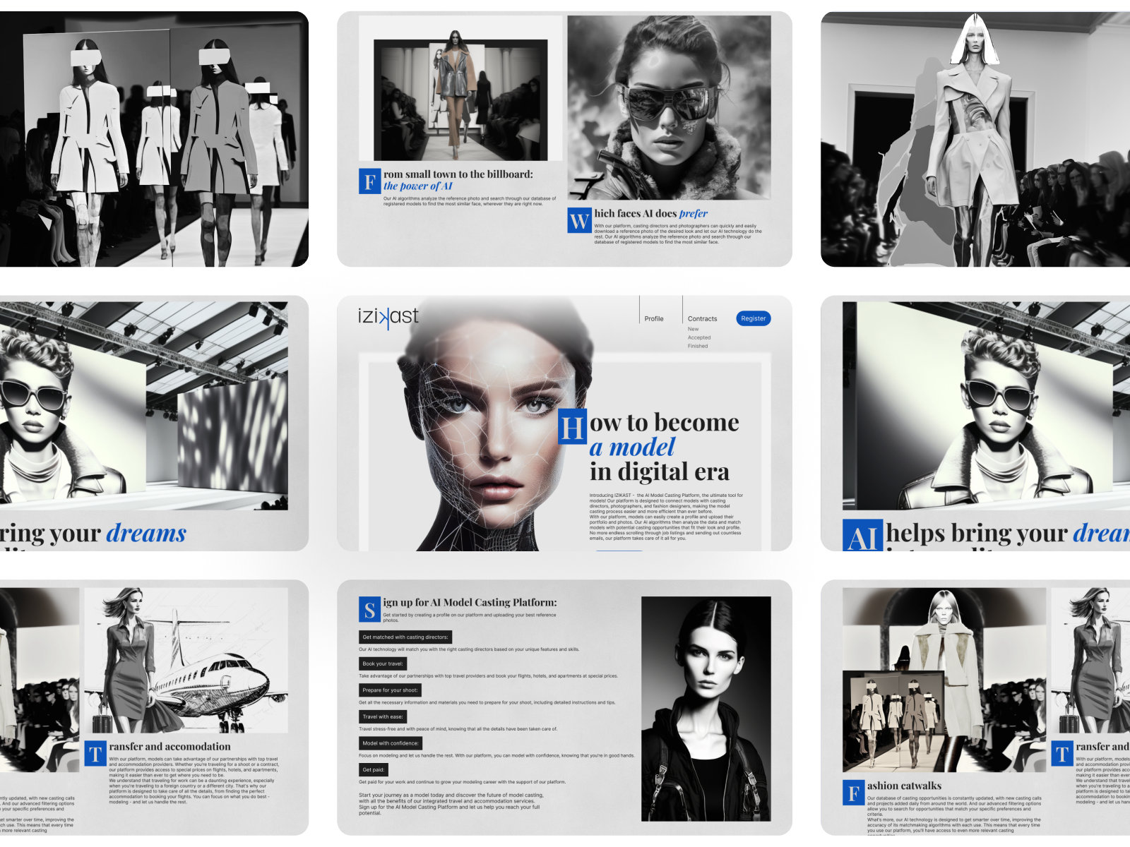 Izikast graphic design logo ui