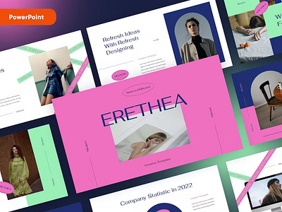 ETHEREA - Creative Powerpoint Template abstract annual business clean corporate download google slides keynote pitch pitch deck powerpoint powerpoint template pptx presentation presentation template professional slides template ui web