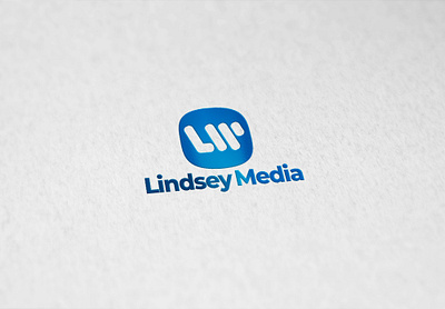Lindsey Media design lindsey lm logo media