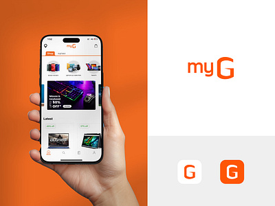 Mobile App UI / UX for myG branding design graphic design illustration mobileapp ui ux