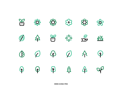 Two Icons themes, templates and downloadable graphic on Dribbble